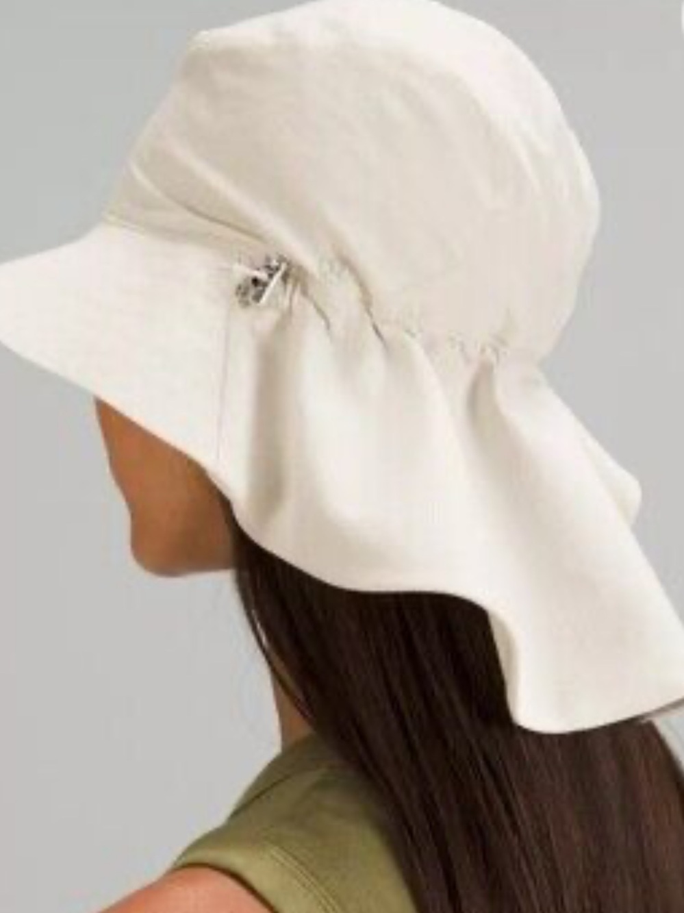 lululemon athletica Women's Cream Wide-Brim Sun Hat